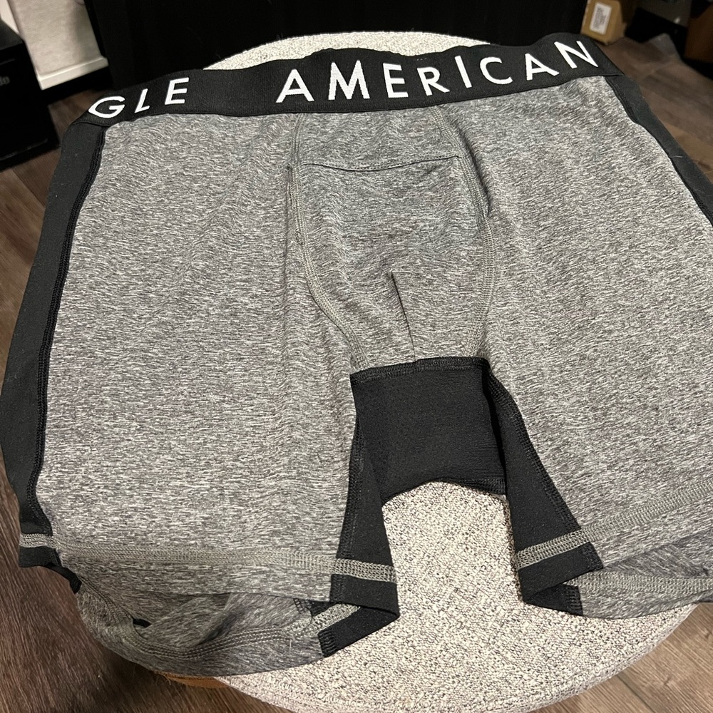 Men’s American Eagle boxer brief underwear.